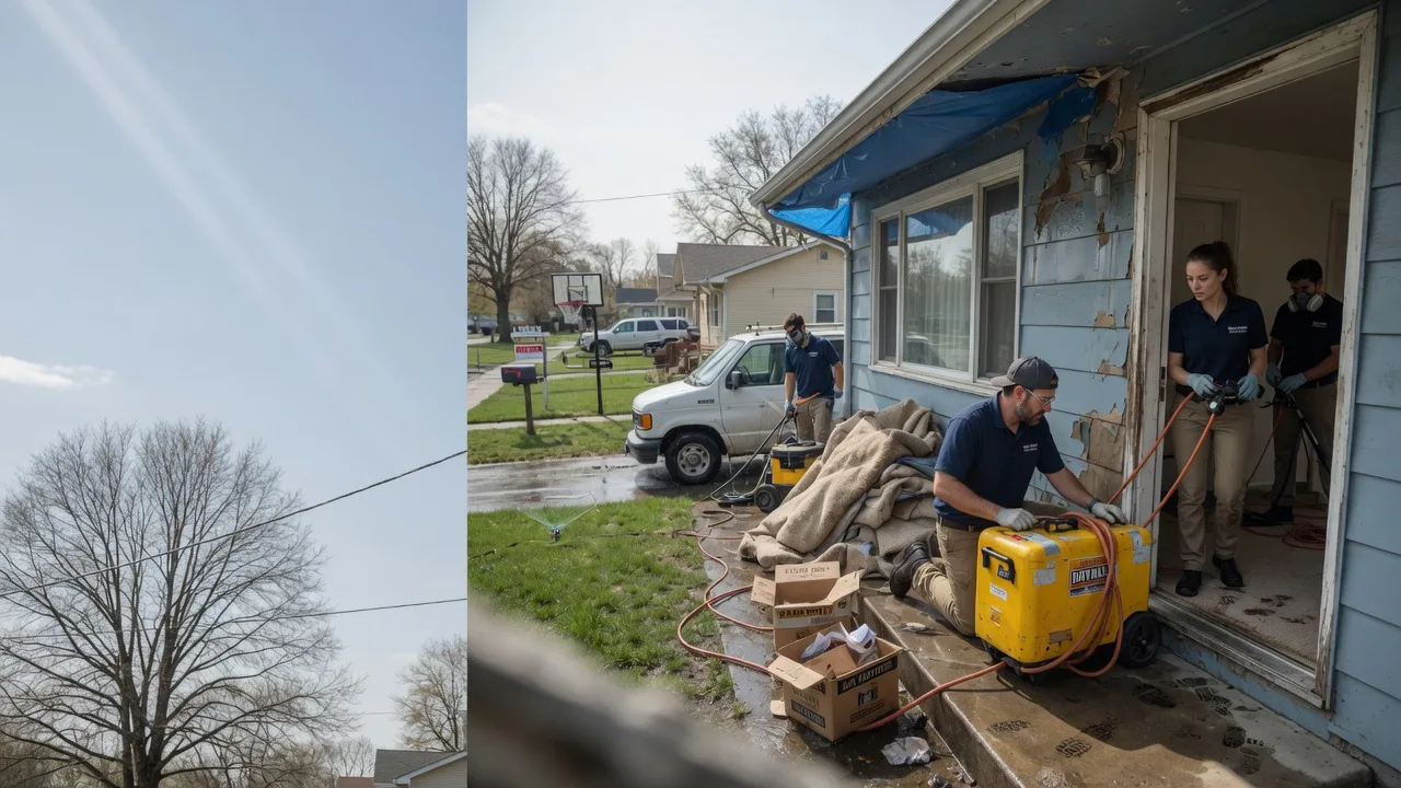 Basement Flood Cleanup in Magnet, NE near me